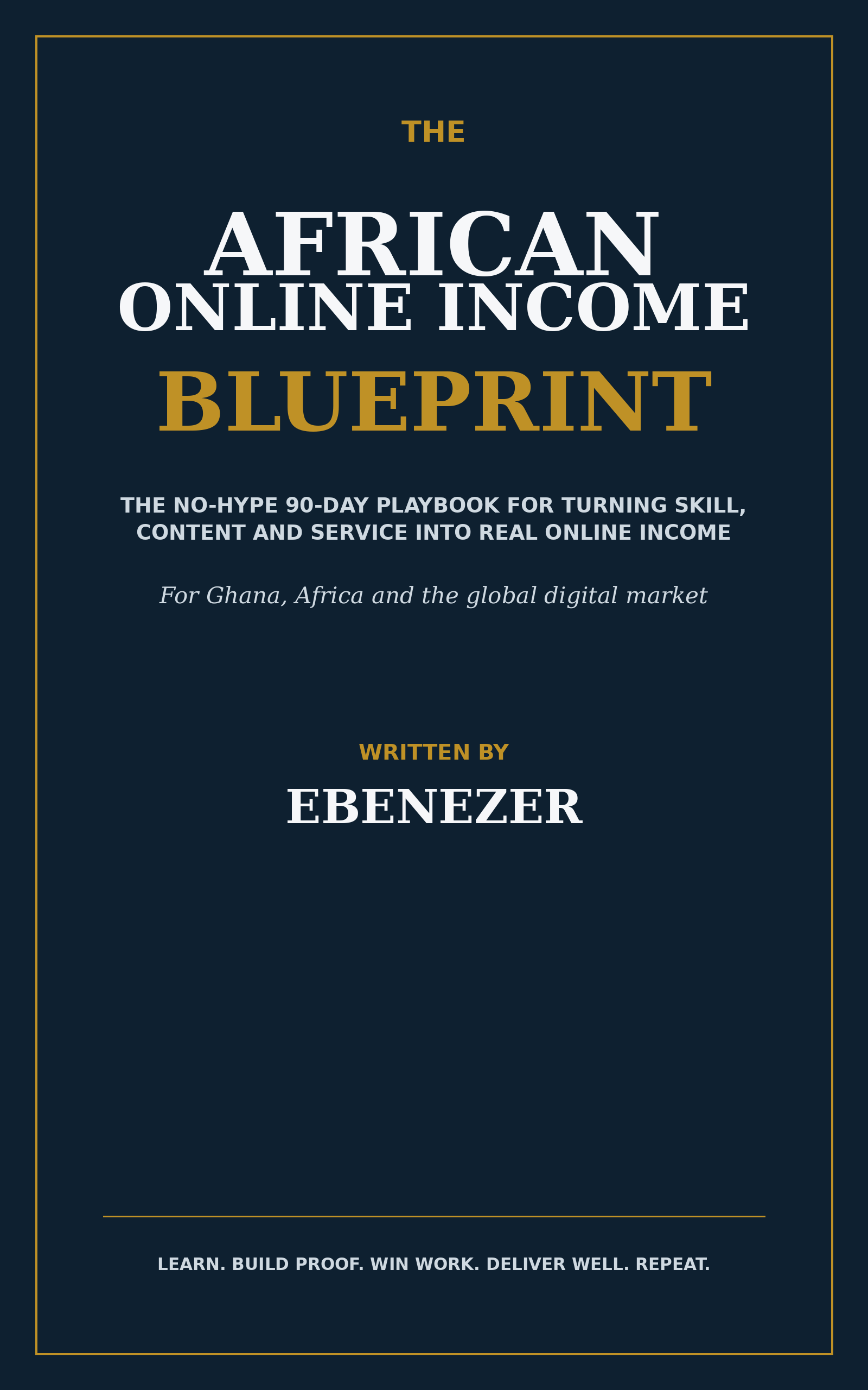 The African Online Income Blueprint ebook cover